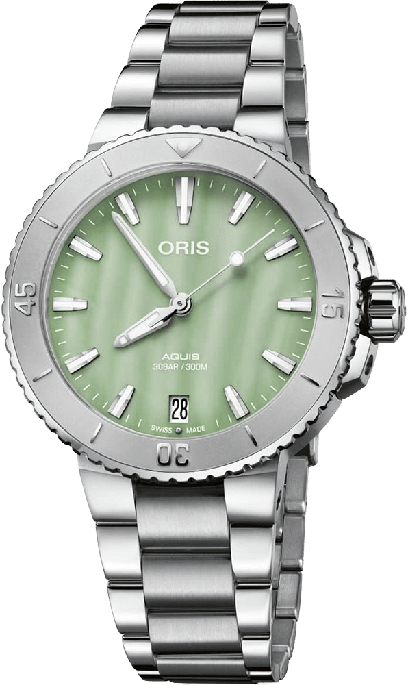 Oris Aquis 36.5mm 01 733 7770 4157 - 07 8 18 05P - Starbuy Australia