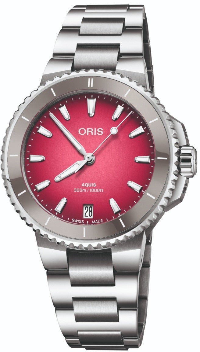 Oris Aquis 36.5mm 01 733 7792 4158 - 07 8 19 05P - Starbuy Australia