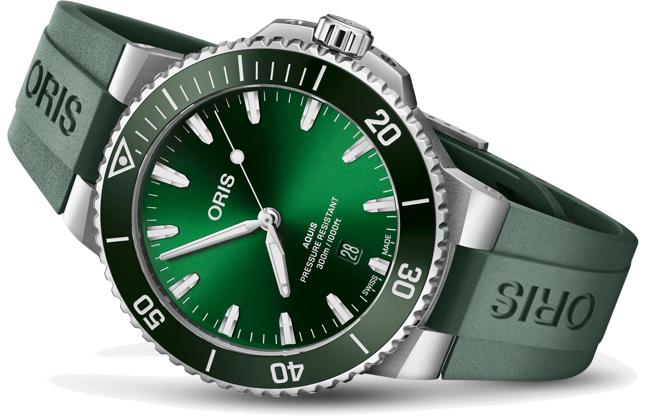 Oris Aquis 41.5mm 01 733 7787 4157 - 07 4 22 37FC - Starbuy Australia