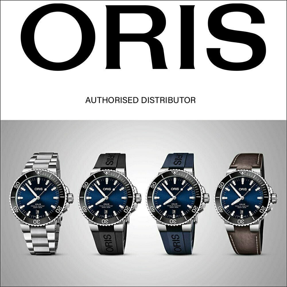 Oris Aquis 43mm 01 733 7653 4127 - 07 8 26 01PEB - Starbuy Australia
