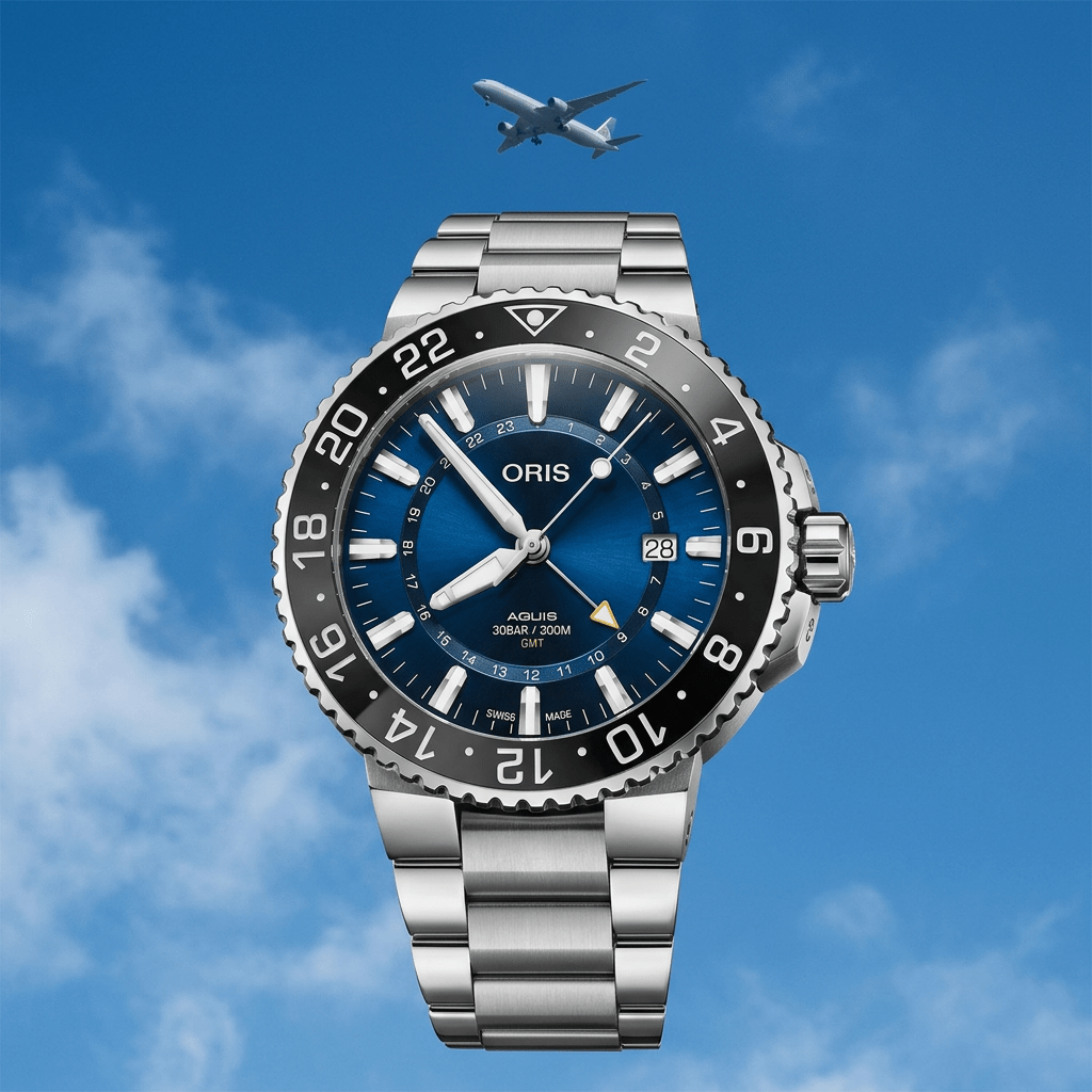 Oris Aquis GMT Date 43.5mm 01 798 7754 4135-07 8 24 05PEB - Starbuy Australia