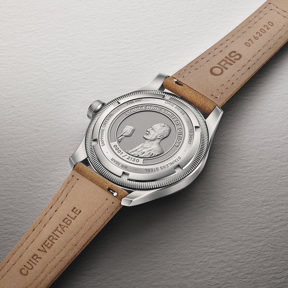 Oris Lou Gehrig Limited Edition 40mm Automatic Men’s Watch 01 754 7785 4091 - Set - Starbuy Australia