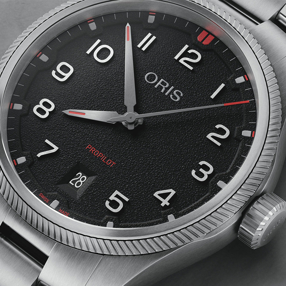 Oris Propilot 41mm 01 733 7805 4164 - 07 8 20 04LC - Starbuy Australia