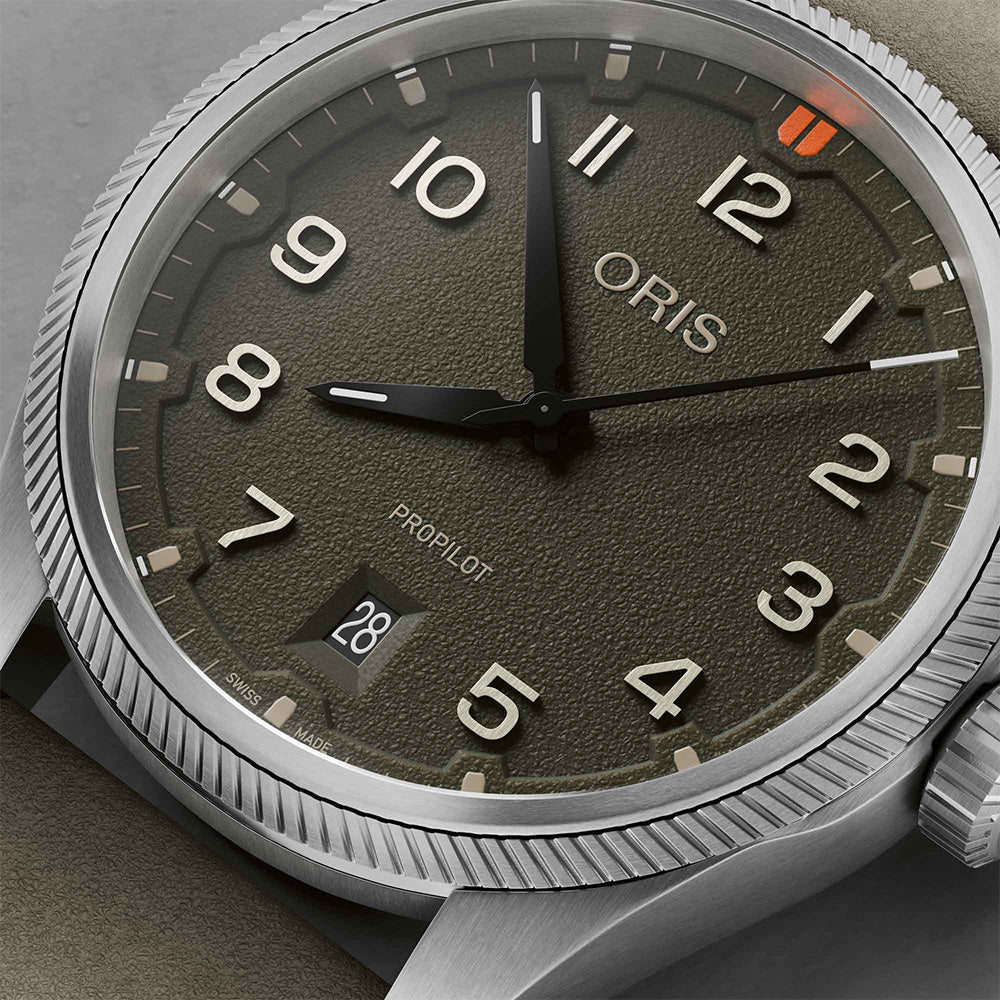 Oris Propilot 41mm 01 733 7805 4167 - 07 6 20 16LC - Starbuy Australia