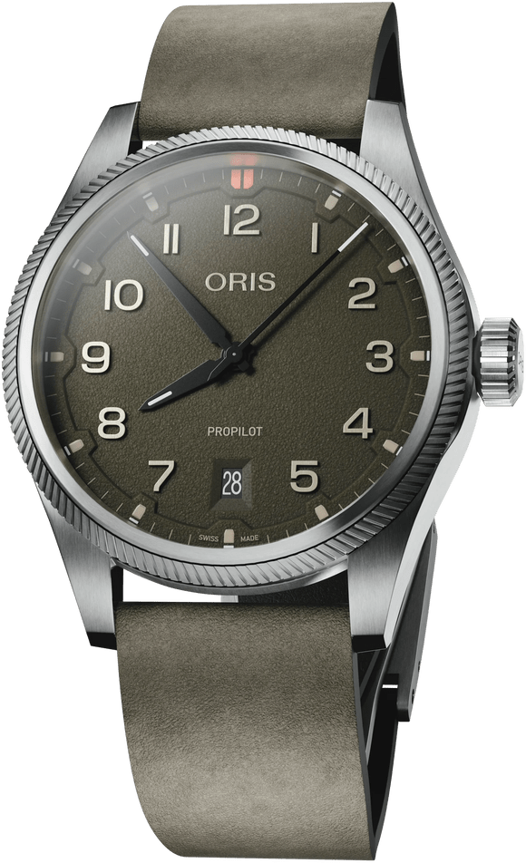 Oris Propilot 41mm 01 733 7805 4167 - 07 6 20 16LC - Starbuy Australia