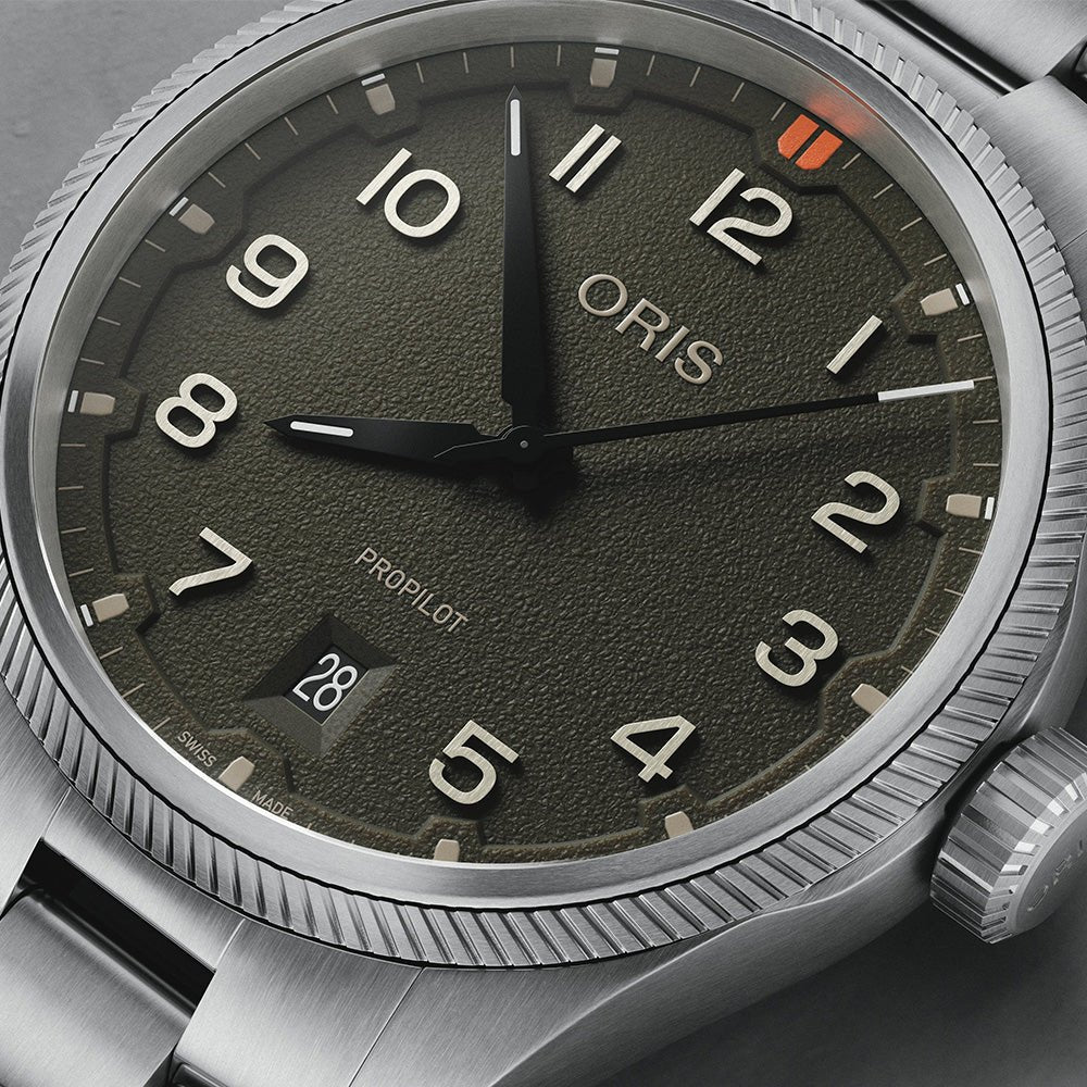 Oris Propilot 41mm 01 733 7805 4167 - 07 8 20 04LC - Starbuy Australia