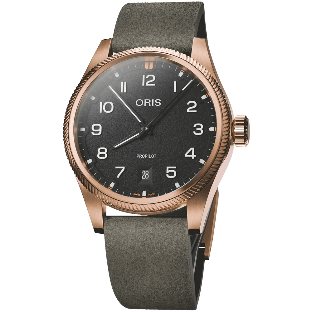 Oris Propilot Bronze 41mm 01 733 7805 3164-07 6 2022BRLC - Starbuy Australia