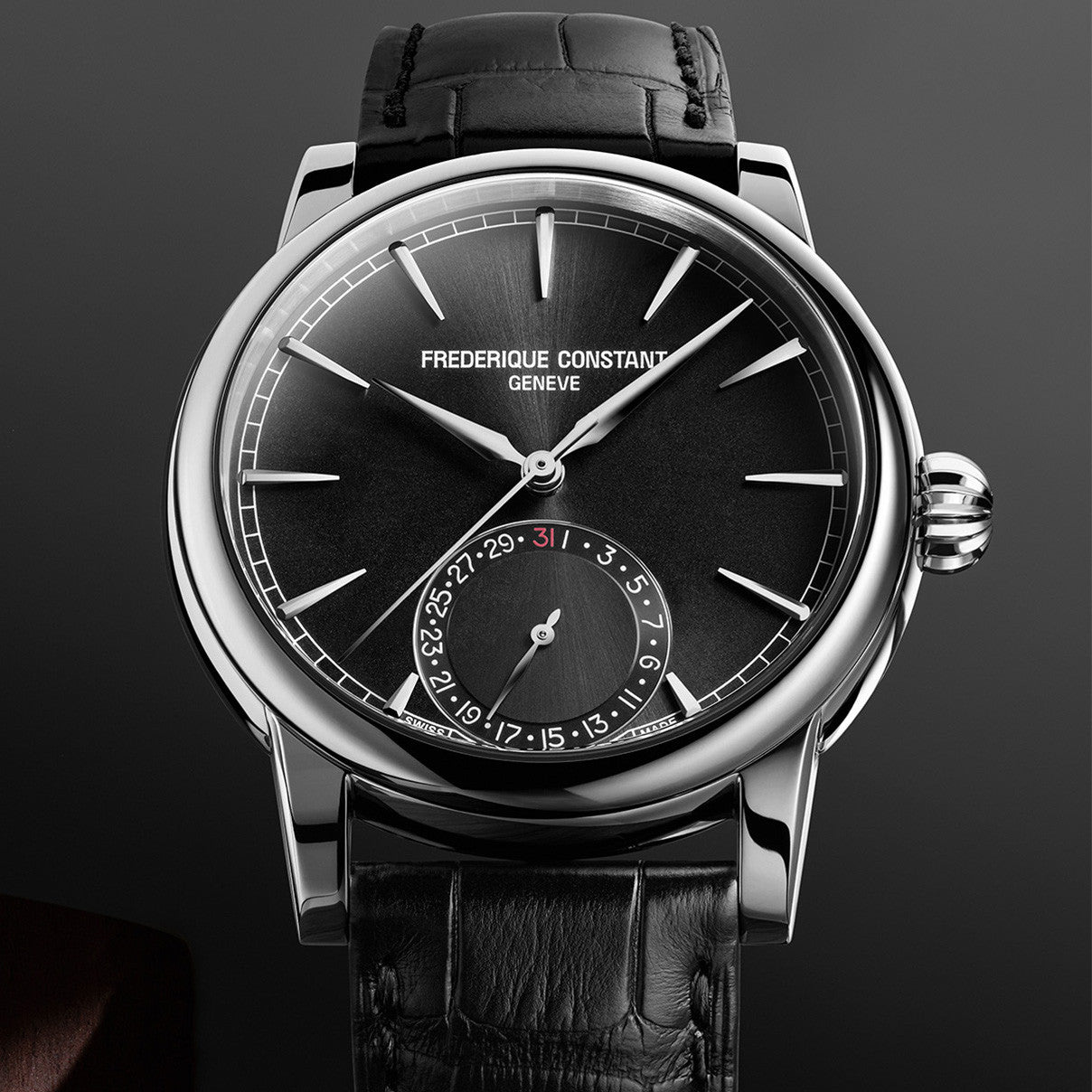 frederique constant manufacture series mens automatic watch fc-706b3h6