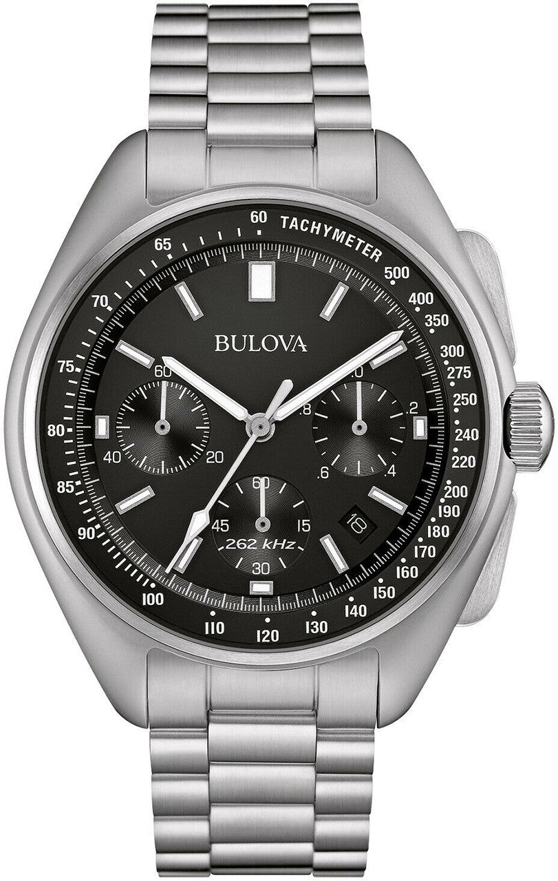 bulova lunar pilot 96b258 mens watch