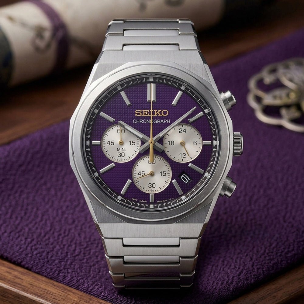 Seiko Limited Edition Chronograph 40mm HGK003P - Starbuy Australia