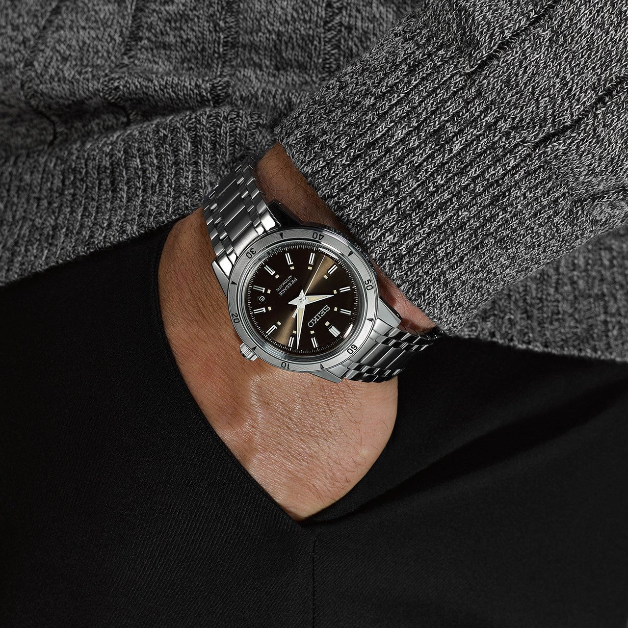 Seiko Presage 39.5mm SRPL09J - Starbuy Australia