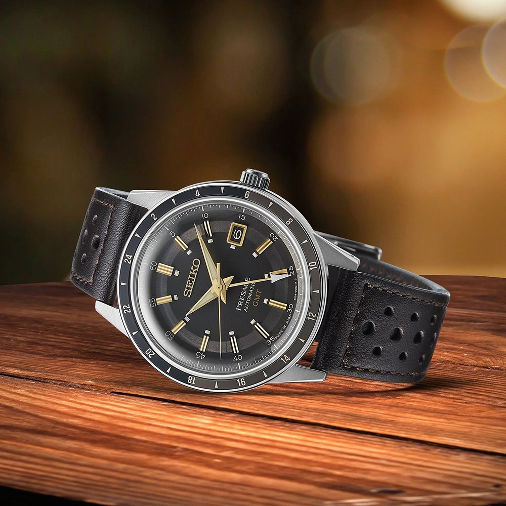 Seiko Presage GMT 40.8mm SSK013J - Starbuy Australia
