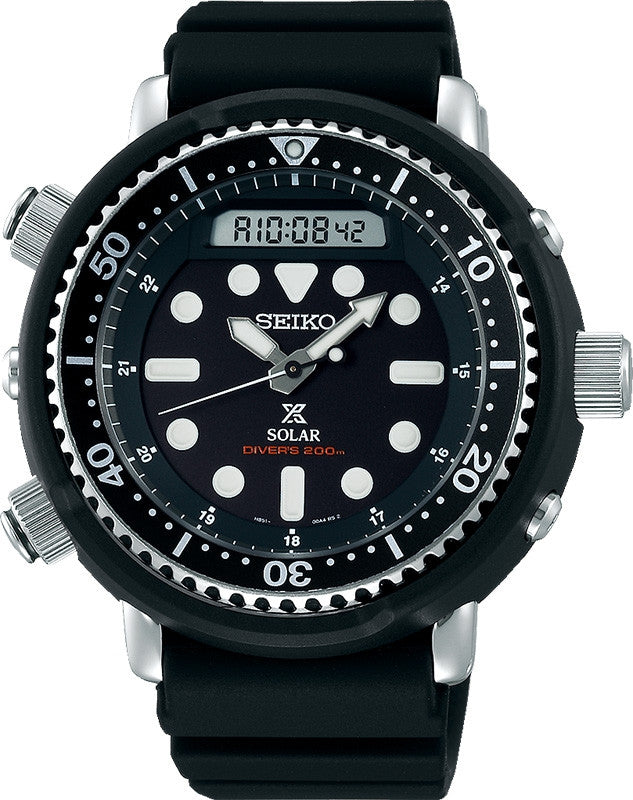seiko prospex arnie black mens watch snj025p