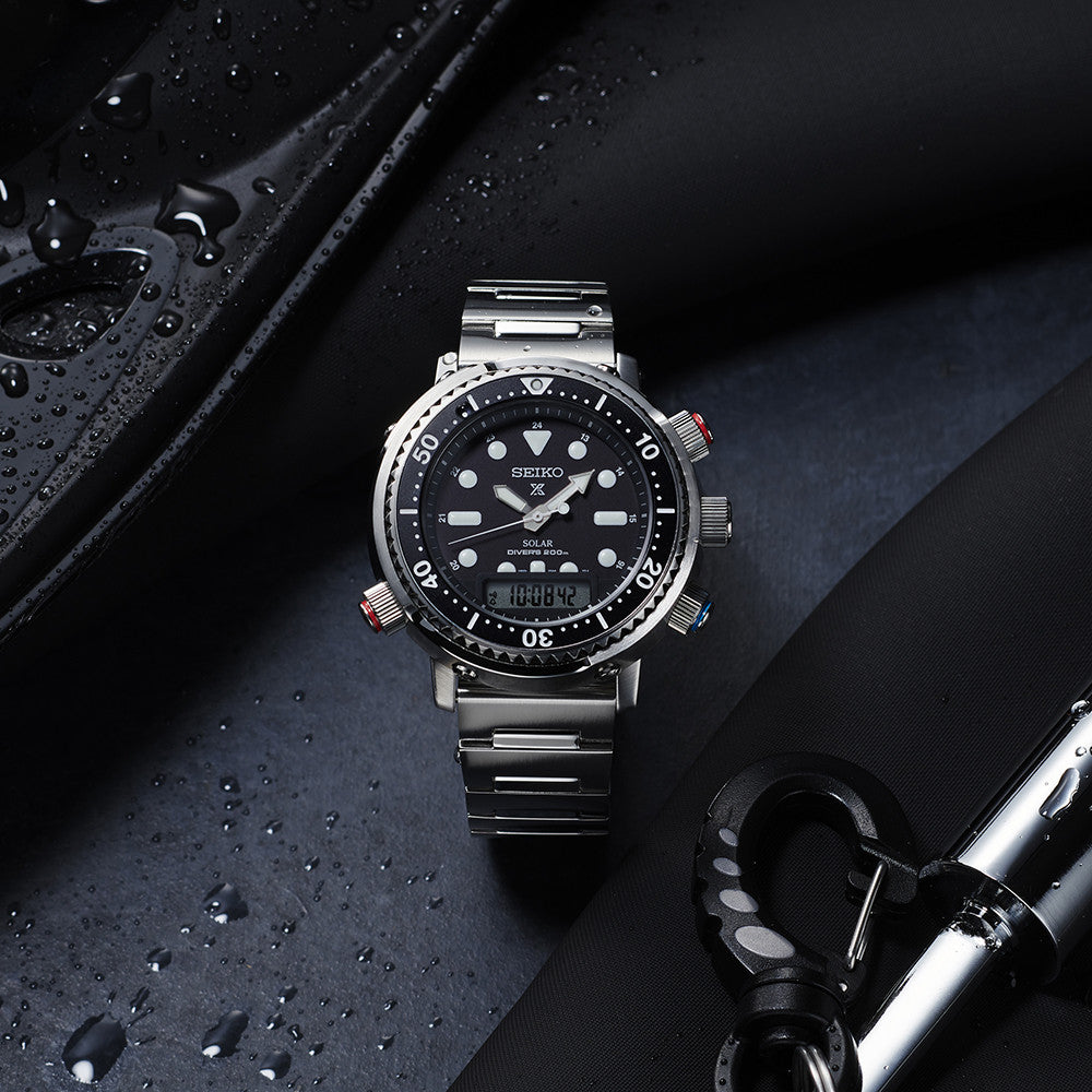seiko arnie hybrid divers watch snj033p star buy