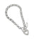 Silver Padlock Bracelet B4OHP15/19 - Starbuy Australia