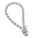 Silver Padlock Bracelet B4PH15/19 - Starbuy Australia