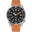 Squale 1521 Black Blasted Leather 42mm 1521BKBL.PC - Starbuy Australia