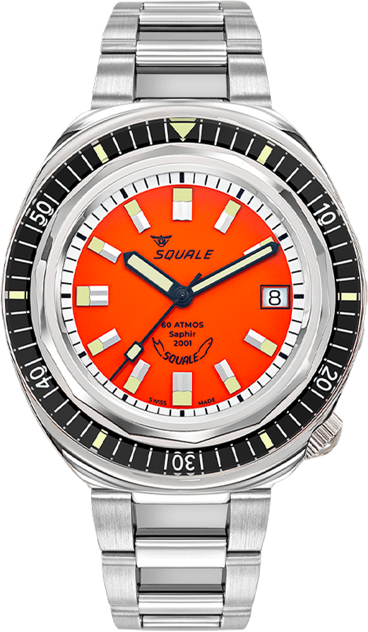 Squale 2001 40mm 2001BKOR.AC - Starbuy Australia