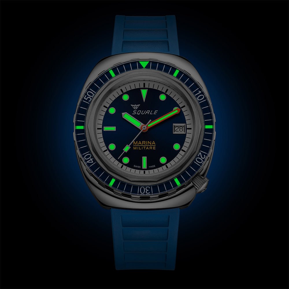 Squale 2001 41.5mm 2001MARINA.RBL - Starbuy Australia