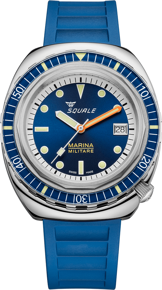 Squale 2001 41.5mm 2001MARINA.RBL - Starbuy Australia