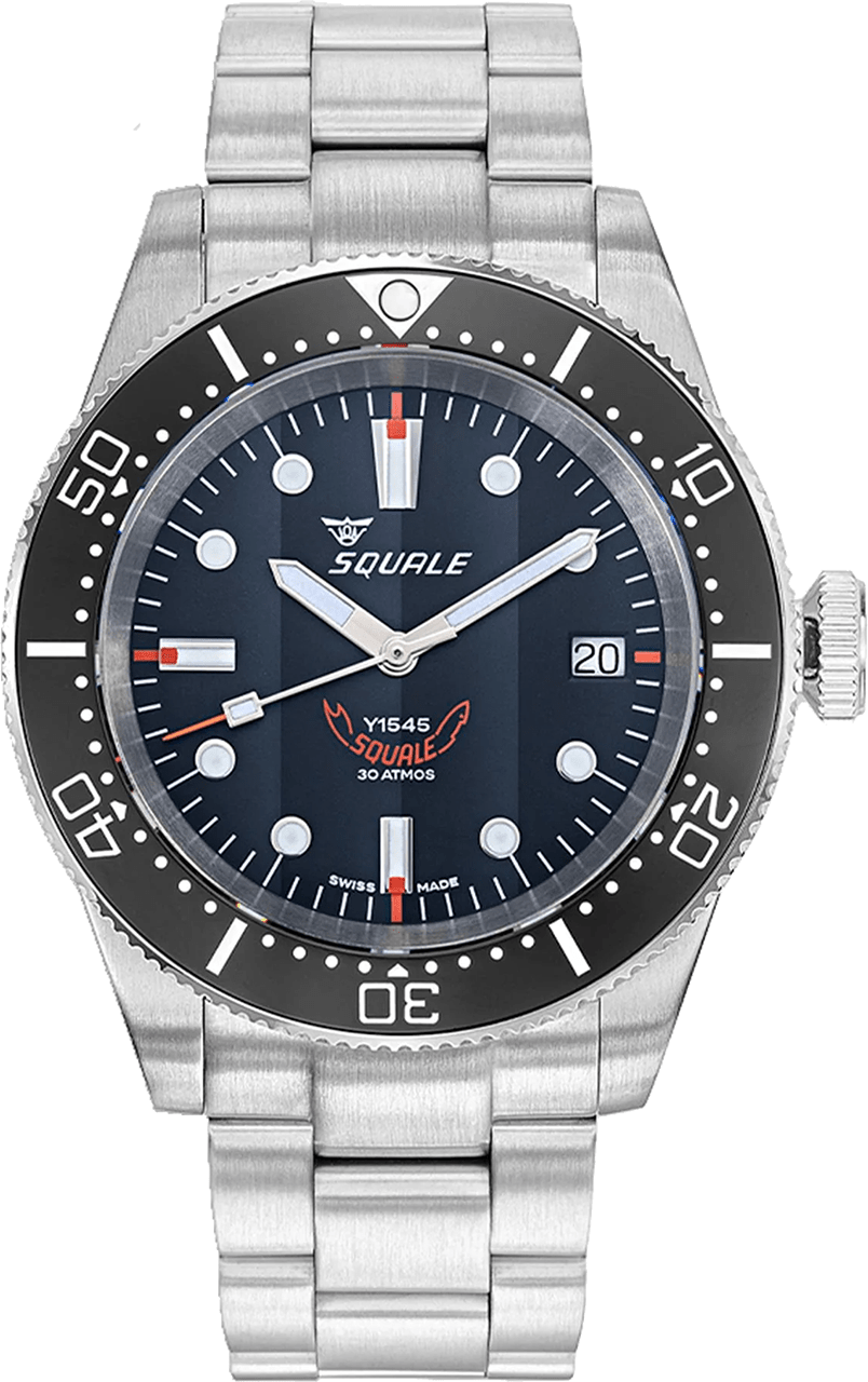 Squale 40mm 1545BKBKC.AC - Starbuy Australia