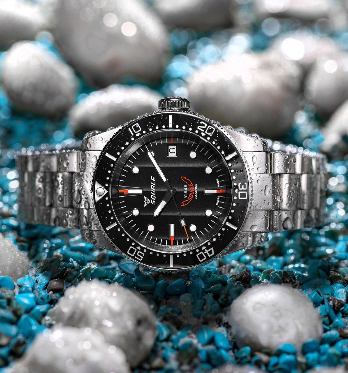 Squale 40mm 1545BKBKC.AC - Starbuy Australia