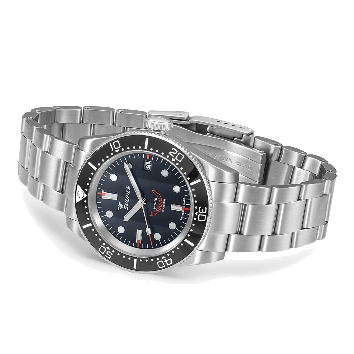 Squale 40mm 1545BKBKC.AC - Starbuy Australia