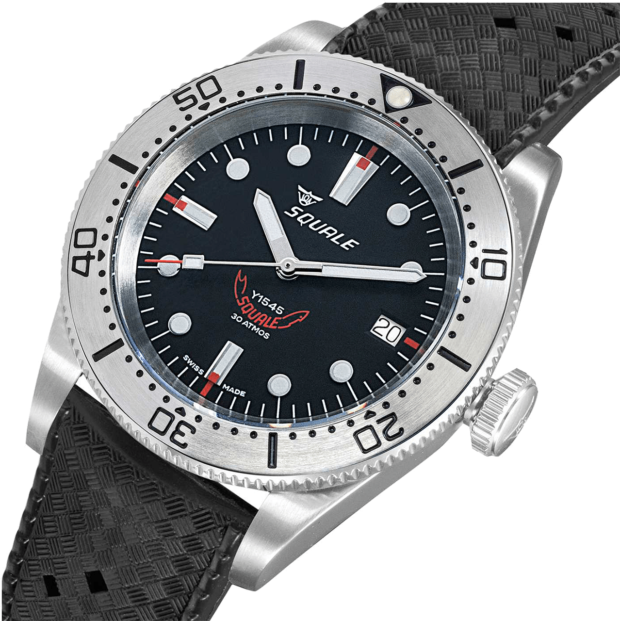 Squale 40mm 1545SSBK.HT - Starbuy Australia