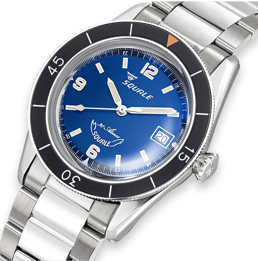 Squale 40mm SUB - 39BL.BR22 - Starbuy Australia