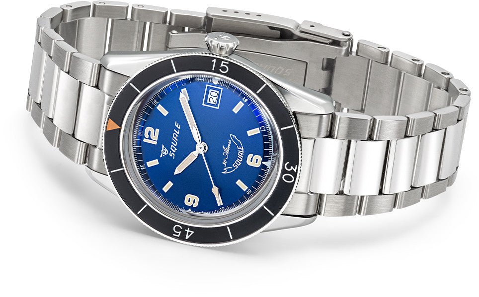 Squale 40mm SUB - 39BL.BR22 - Starbuy Australia