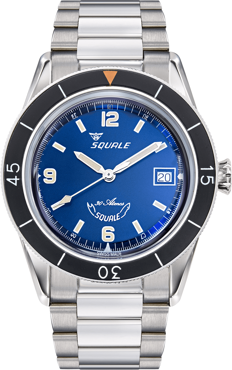 Squale 40mm SUB - 39BL.BR22 - Starbuy Australia