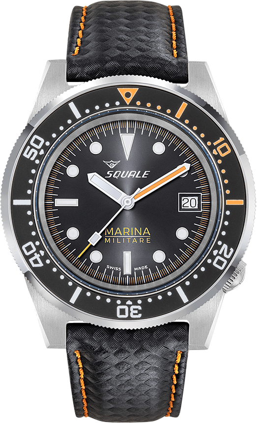 Squale 42mm 1521MARINA.MIBK - Starbuy Australia