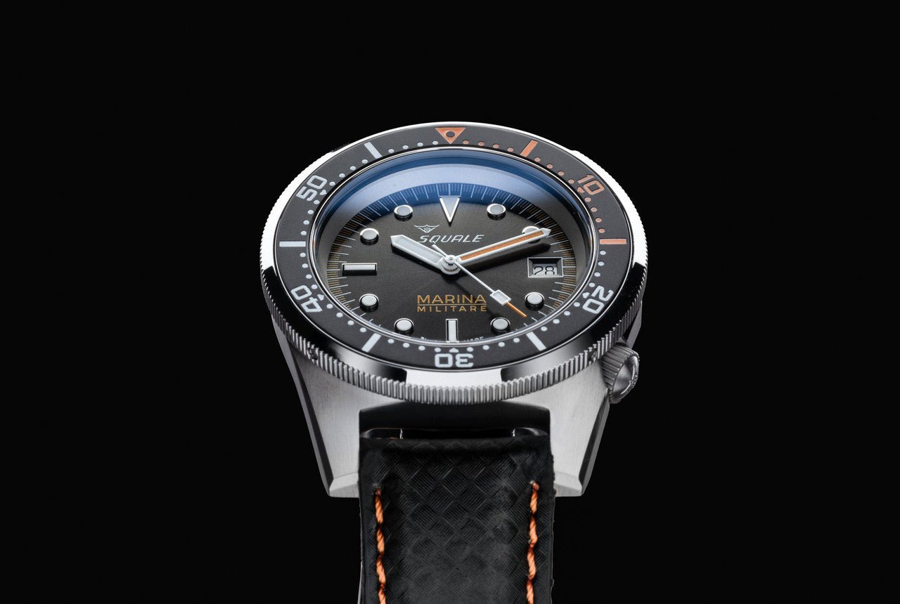 Squale 42mm 1521MARINA.MIBK - Starbuy Australia