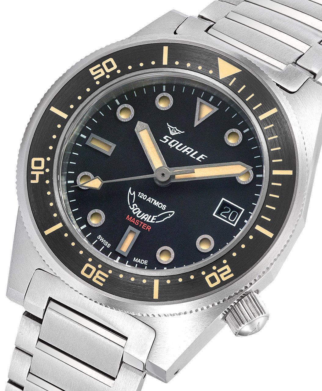 Squale 42mm MASTIBKBK.TI20 - Starbuy Australia