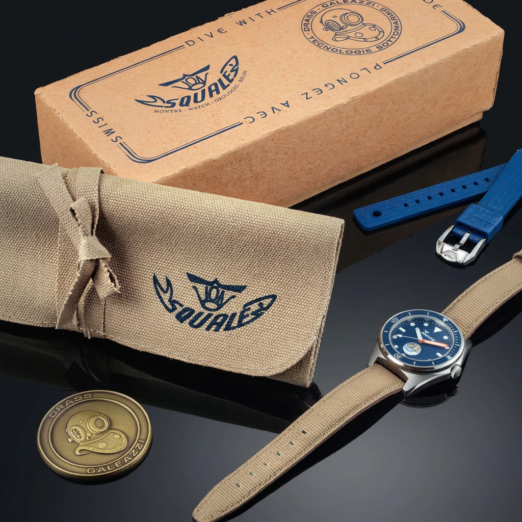 Squale Galeazzi Artiglio 39.5mm VONDSSGZBL.MI