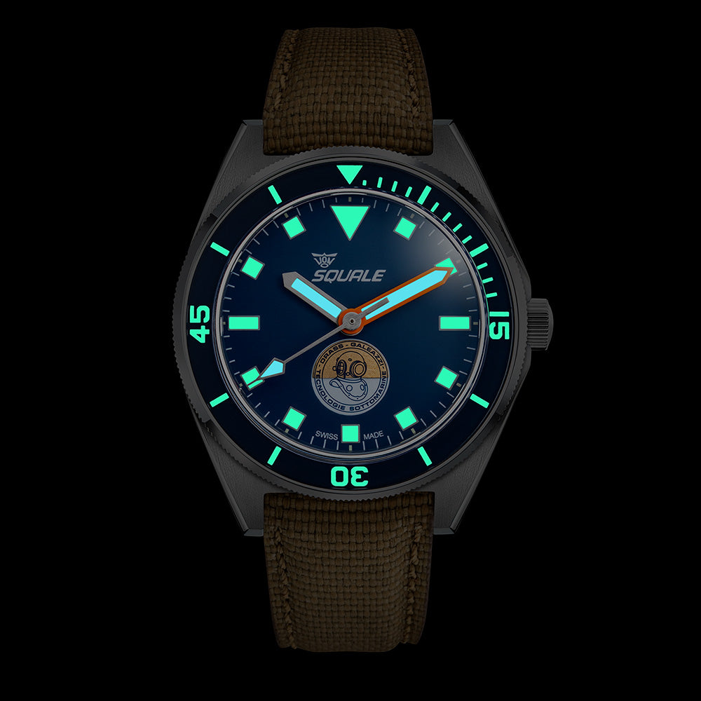 Squale Galeazzi Artiglio 39.5mm VONDSSGZBL.MI