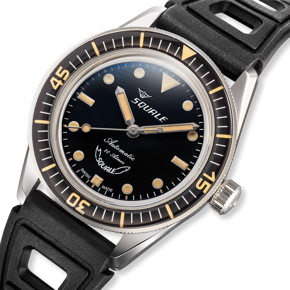 Squale SUB - 37 Legend SUB - 37BKBK.RBK - Starbuy Australia