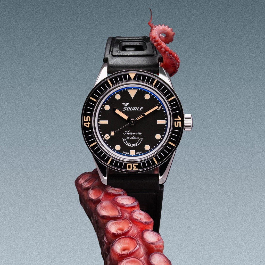 Squale SUB - 37 Legend SUB - 37BKBK.RBK - Starbuy Australia