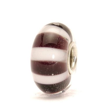 Trollbeads Black And White Stripes - Starbuy Australia