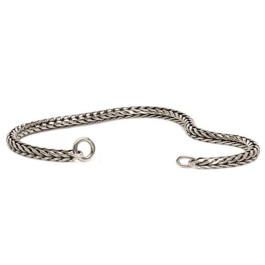 Trollbeads Silver Bracelet 17cm - Starbuy Australia