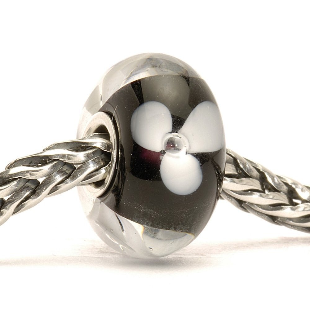 Trollbeads White Flower Bead - Starbuy Australia