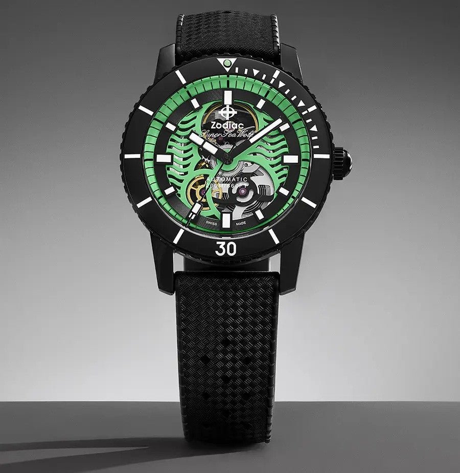 Zodiac Super Sea Wolf Limited Edition Mens Swiss Watch ZO9318