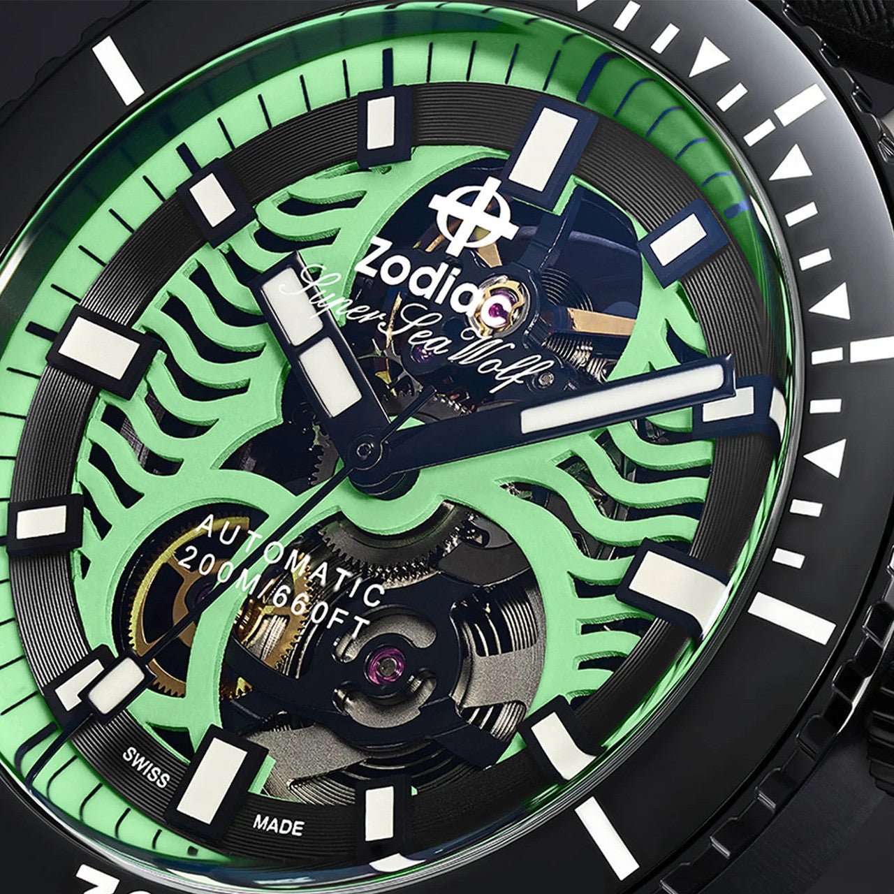 Zodiac Super Sea Wolf Limited Edition Mens Swiss Watch ZO9318