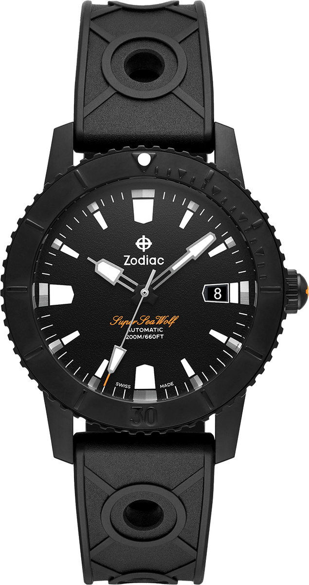 Zodiac Super Sea Wolf Compression Diver Mens Watch ZO9297