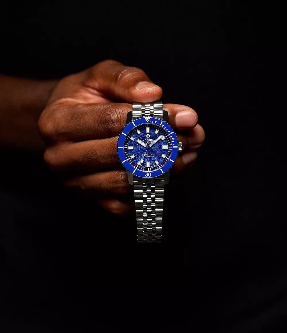 Zodiac Super Sea Wolf Diver Automatic Mens Watch ZO9312