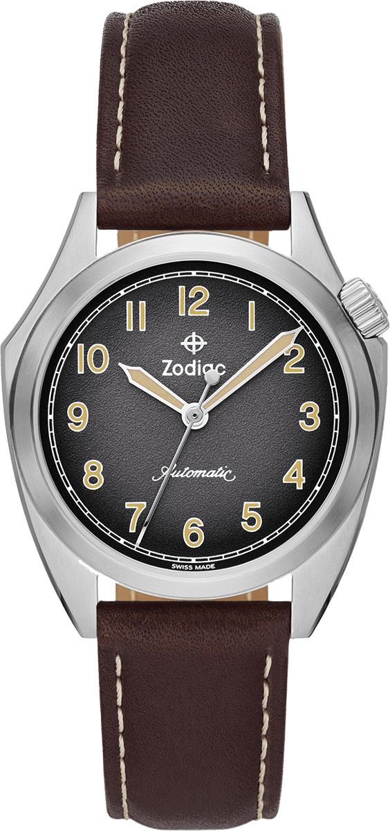 Zodiac Olympos Automatic Mens Swiss Field Watch ZO9712