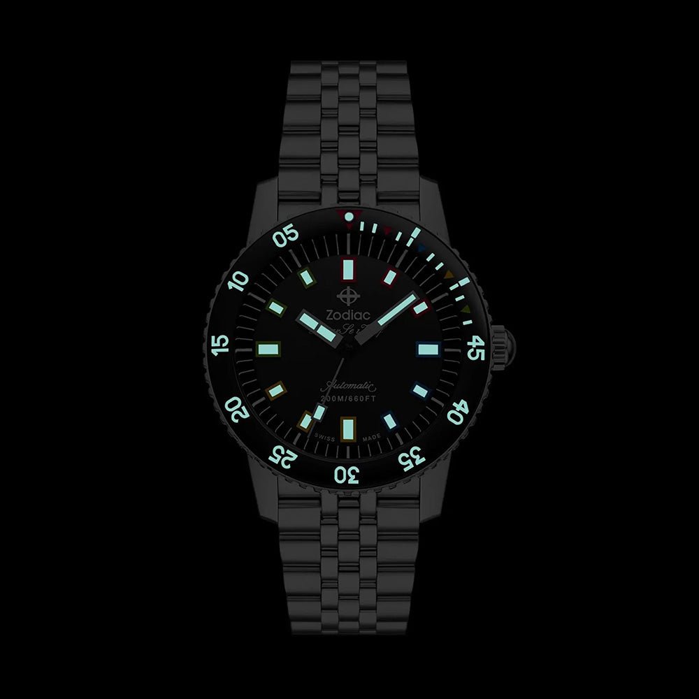 Zodiac Super Sea Wolf 40mm ZO9311 - Starbuy Australia