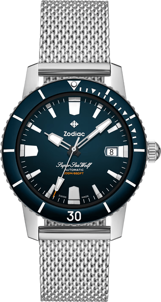 Zodiac Super Sea Wolf 40mm ZO9320 - Starbuy Australia